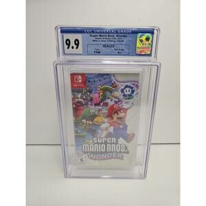 Super Mario Bros. Wonder - Nintendo Switch Game 🔥GRADED 9.9 A++ CGC🔥